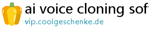 ai voice cloning software