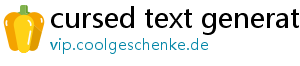 cursed text generator