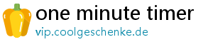 one minute timer